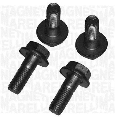 Комплект тормозных колодок, диско 430216170015 MAGNETI MARELLI
