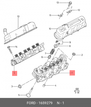 Деталь 1 659 279 FORD