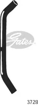 Шланг радиатора 3728 GATES