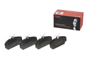 Комплект тормозных колодок, диско P56036 BREMBO