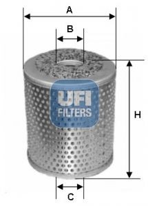 Топливный фильтр 26.623.00 UFI