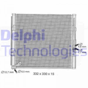 Конденсатор, кондиционер TSP0225366 DELPHI