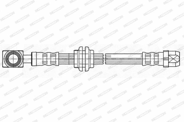 Тормозной шланг FHY2479 FERODO