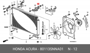 Деталь 80113SNNA01 HONDA