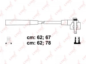 Провода высоковольтные системы зажигания (комплект) SPC5106 LYNXAUTO