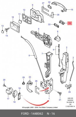 Деталь 1 448 062 FORD