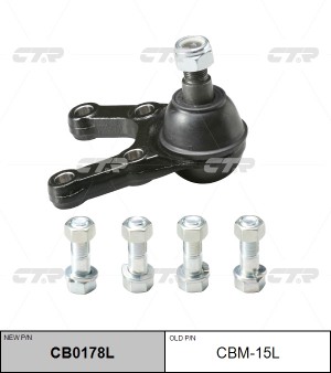 Опора шаровая подвески CBM-15L CTR