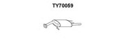 Предглушитель выхлопных газов TY70059 VENEPORTE