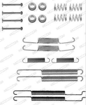 Комплектующие, тормозная колодка FBA213 FERODO