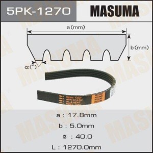 Ремень приводной 5PK-1270 MASUMA