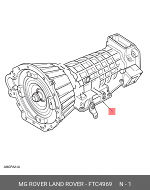 Автоматическая коробка передач FTC4969 LAND ROVER