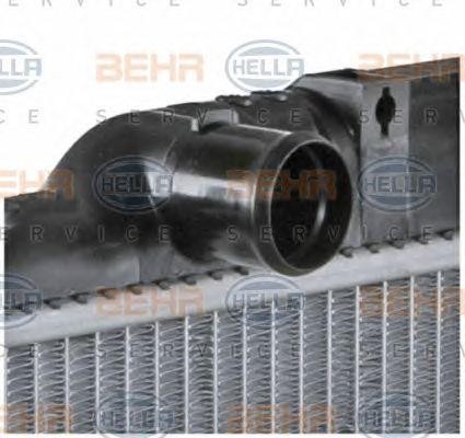 Радиатор, охлаждение двигател 8MK 376 724-691 HELLA