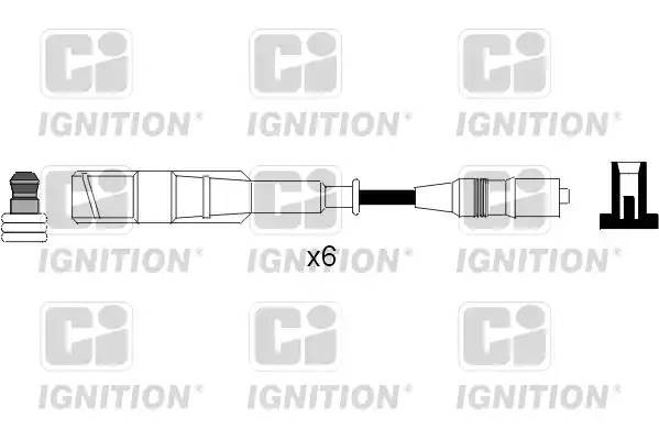 Ккомплект проводов зажигания XC528 QUINTON HAZELL