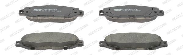 Комплект тормозных колодок, диско FDB1684 FERODO