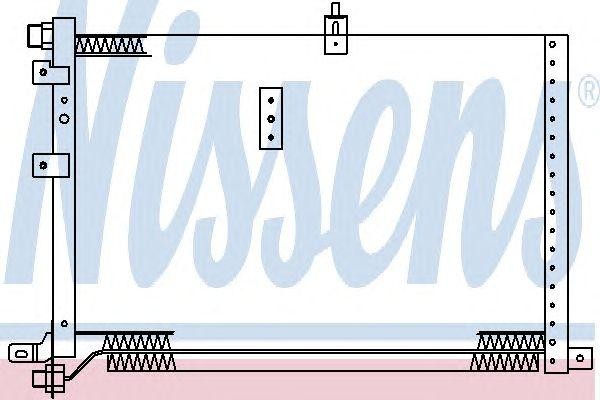 Конденсатор, кондиционер 94089 NISSENS