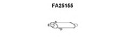 Предглушитель выхлопных газов FA25155 VENEPORTE