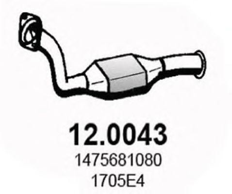 Катализатор 120043 ASSO