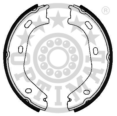 Комплект тормозных колодок BB-0580 OPTIMAL