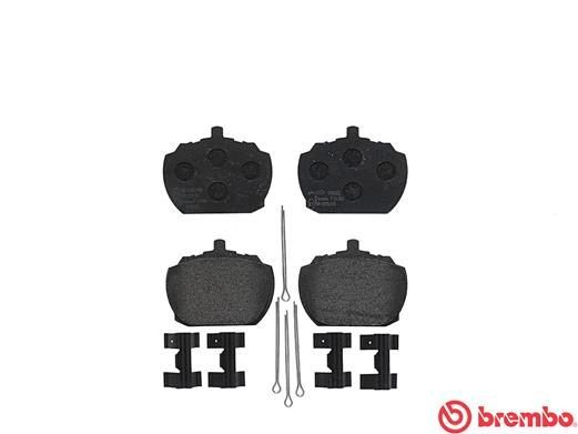 Комплект тормозных колодок, диско P24004 BREMBO