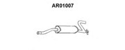 Глушитель выхлопных газов конечный AR01007 VENEPORTE