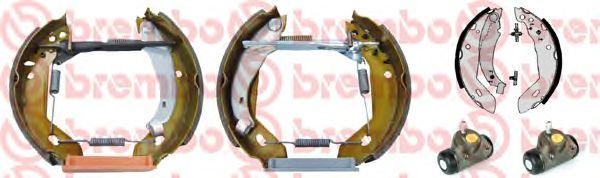Комплект тормозных колодок K 61 037 BREMBO