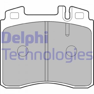 Комплект тормозных колодок, диско LP842 DELPHI