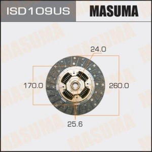 Диск сцепления ISD109US MASUMA