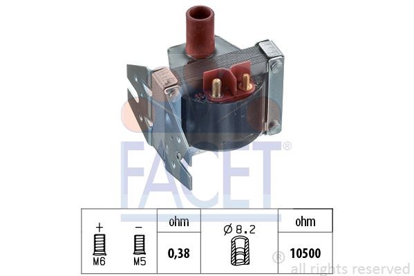 Ремкомплект, распределитель зажигания HT0551 FACET