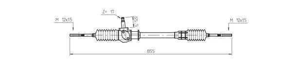 Рулевой механизм FI4051 GENERAL RICAMBI