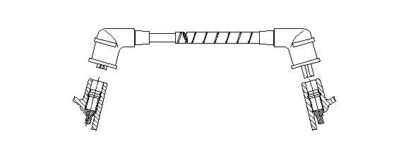 Провод зажигания 6A47E29 BREMI