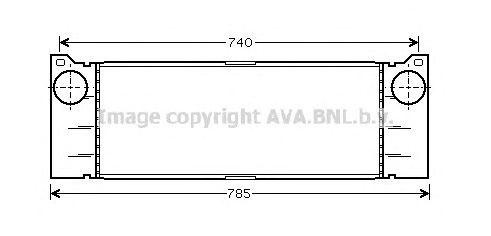 Интеркулер MS4371 AVA