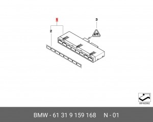 Деталь 61 31 9 159 168 BMW