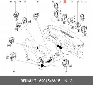 Деталь 6001546815 RENAULT