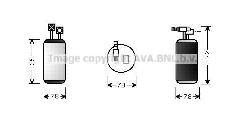 Осушитель кондиционера VWD052 AVA