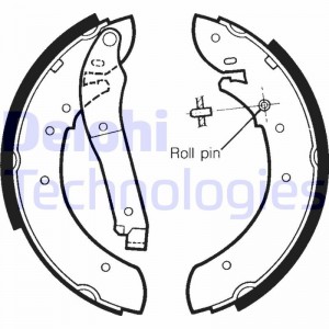 Комплект тормозных колодок LS1349 DELPHI