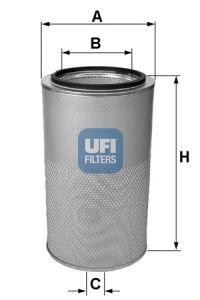Воздушный фильтр 27.221.00 UFI