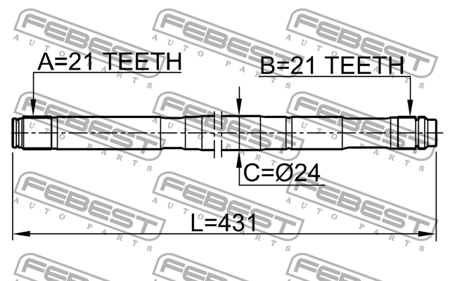 ШРУС 0212-QG15LH FEBEST