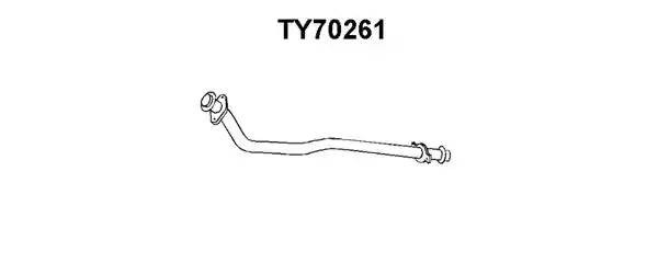 Выпускной трубопровод TY70261 VENEPORTE