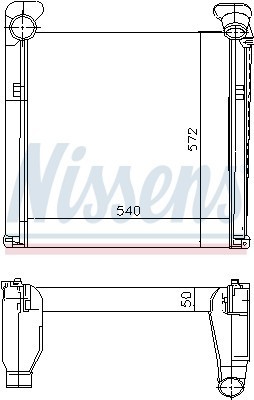 Интеркулер 97007 NISSENS