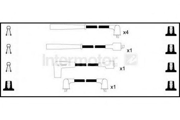 Ккомплект проводов зажигания 73619 STANDARD