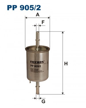Фильтр топливный PP9052 FILTRON