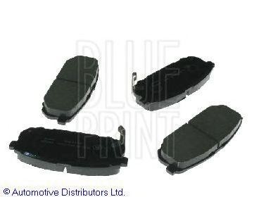 Комплект тормозных колодок, диско ADG04259 BLUE PRINT