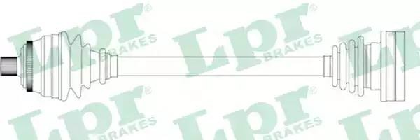 Приводной вал DS14075 LPR