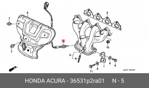 Лямбда-зонд 36531P2RA01 HONDA