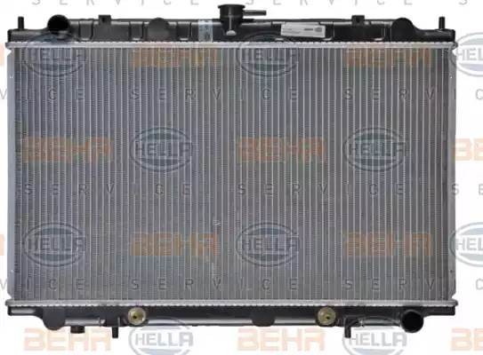 Радиатор, охлаждение двигател 8MK 376 724-671 HELLA