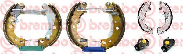 Комплект тормозных колодок K 61 044 BREMBO