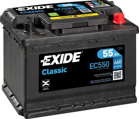 Батарея аккумуляторная EC550 EXIDE