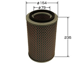 Фильтр воздушный A268V VIC