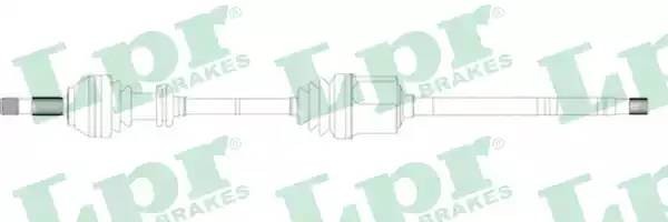 Приводной вал DS16062 LPR