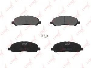 Колодки тормозные дисковые BD-5510 LYNXAUTO